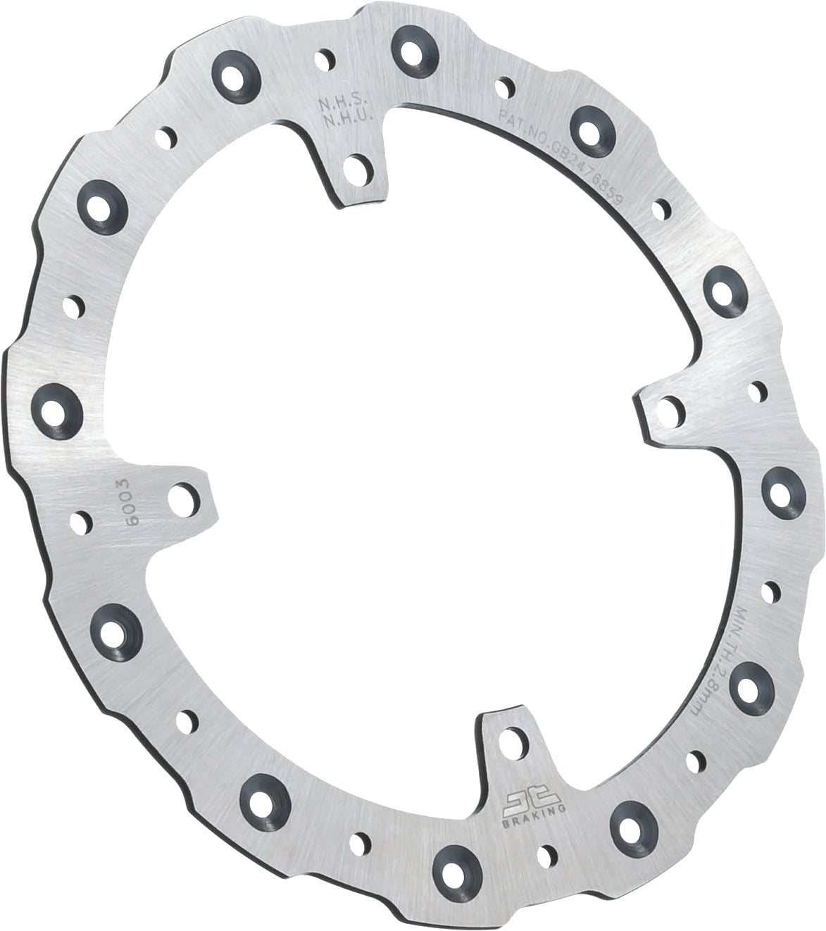 Jt Front Brake Rotor Ss Self Cleaning Ktm/hus - Offroad Collection