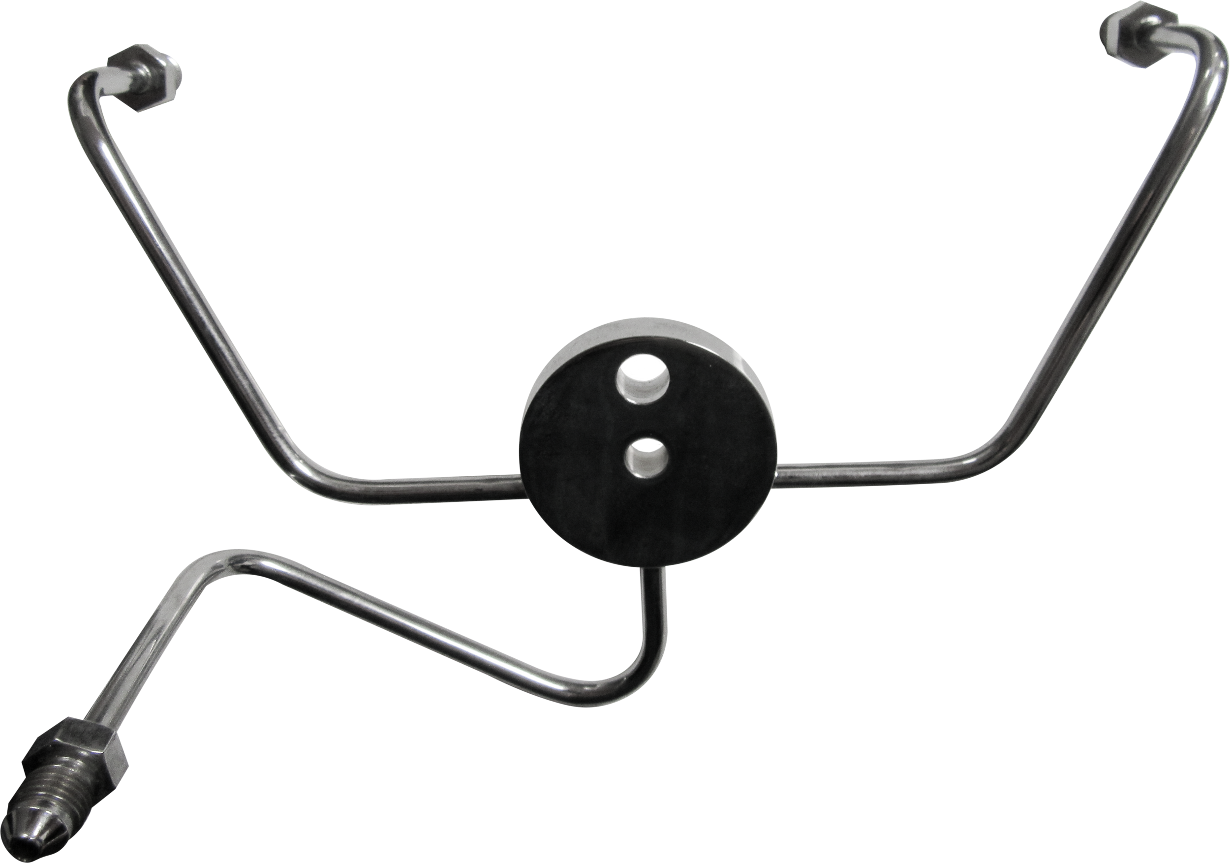 Goodridge Front Brake Spider Wideglide Chrome -3an Fittings - Harddrive Products