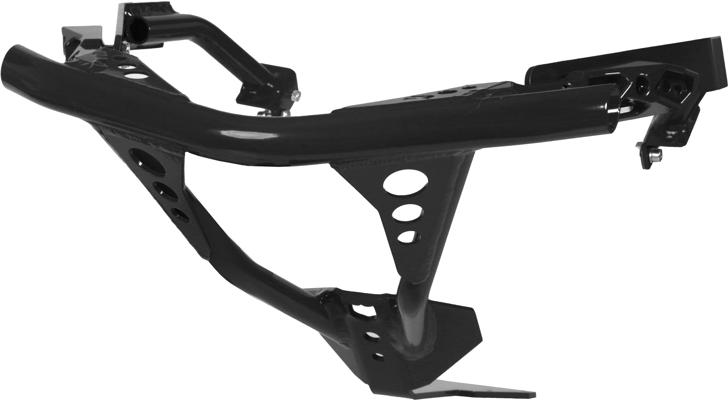 Pro Armor Front Bumper Medium Green A/c Ascender - Flat Black