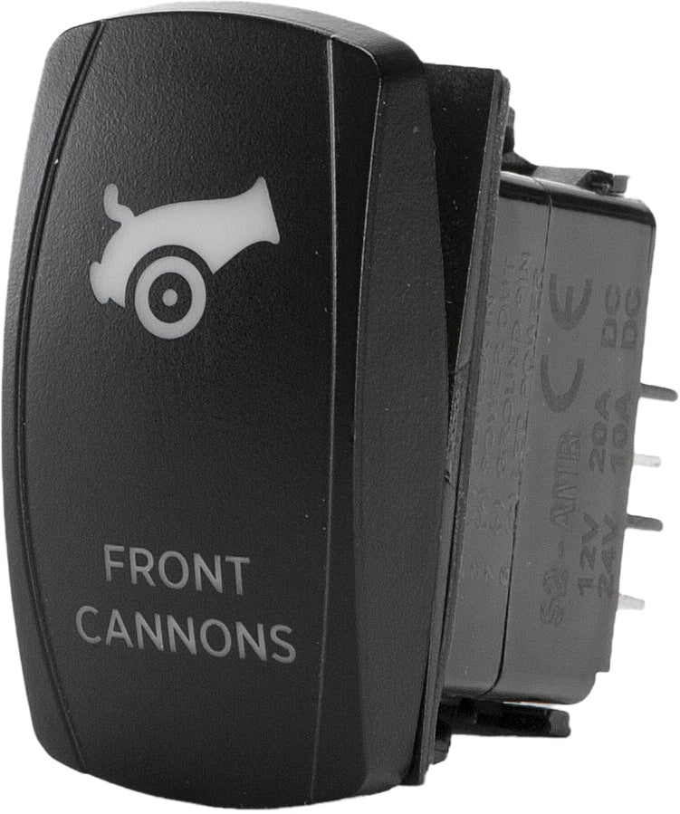 Flip Front Cannons Dash Switch Pro Series Backlit - Atv Performance Products