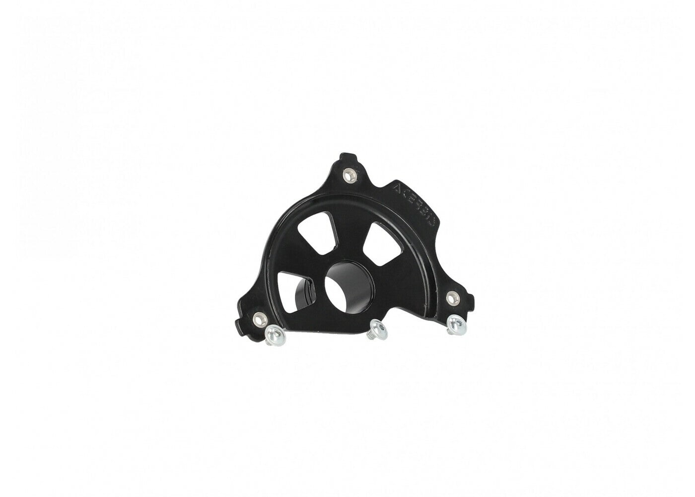 Acerbis Front Disc Cover Mount Black Kaw - Offroad Collection