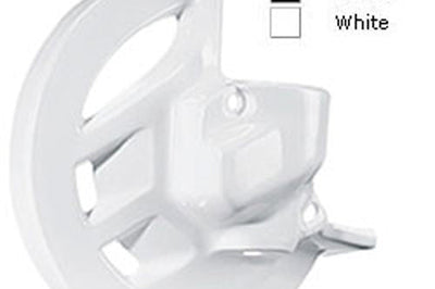 Polisport Front Disc Protector White Offroad Collection