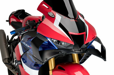 Puig Front Gp Spoiler Black Hon - Street Collection