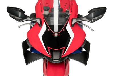Puig Front Gp Spoiler Black Hon - Street Collection