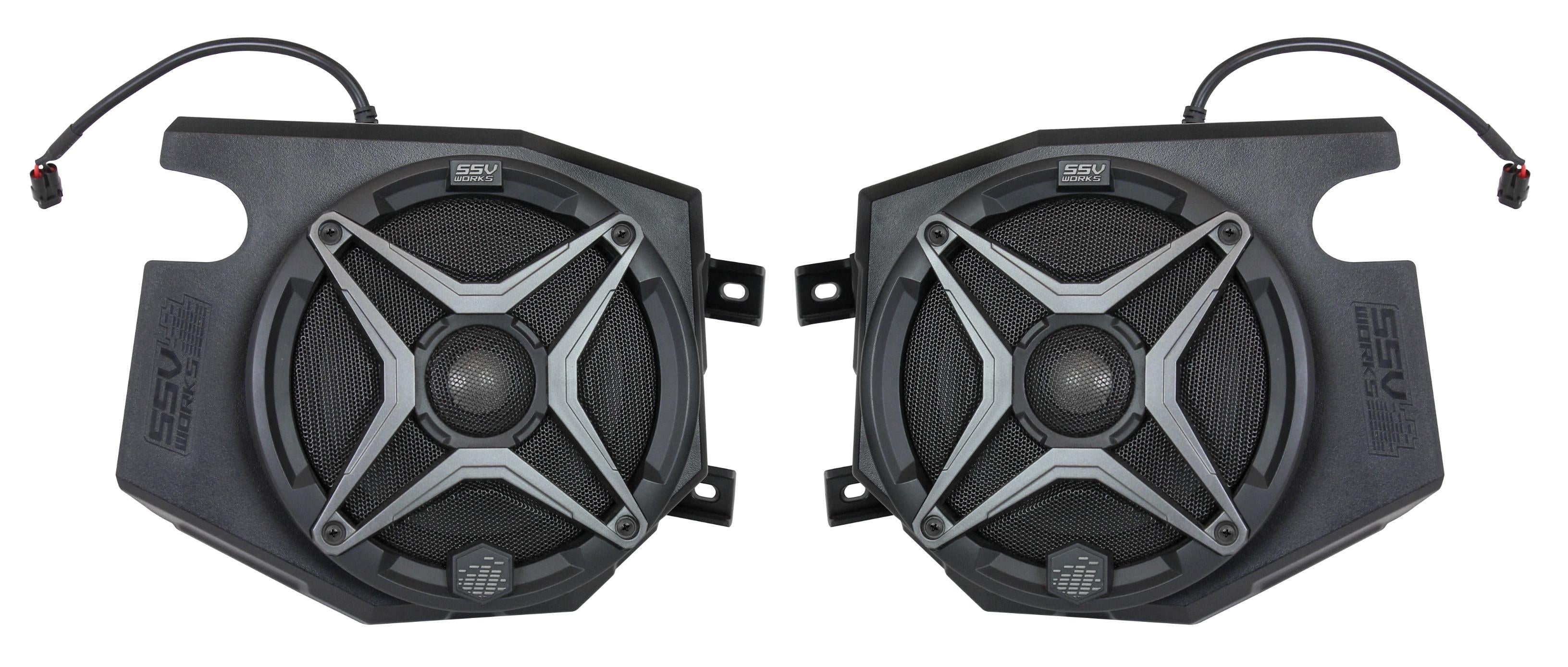 Ssv Works Front Kick Panel Speakers - Atv Performance Products