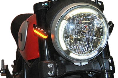 New Rage Cycles Front Led Turn Signals Duc - Street Collection