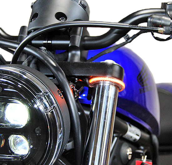 New Rage Cycles Front Led Turn Signals Hon - Street Collection