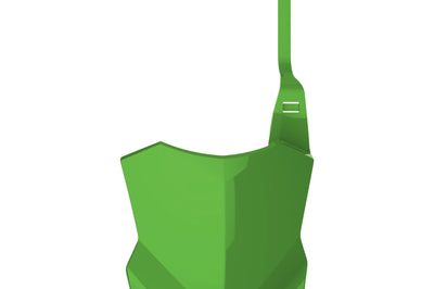 Polisport Front Number Plate Blue Metal Yam - Offroad Collection