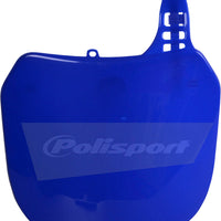 Polisport Front Number Plate Blue Metal Yam - White - Offroad Collection