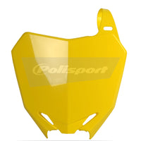 Polisport Front Number Plate Blue Metal Yam - White - Offroad Collection