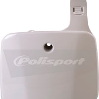 Polisport Front Number Plate Blue Metal Yam - White - Offroad Collection