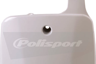 Polisport Front Number Plate Blue Metal Yam - White - Offroad Collection