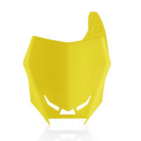 Acerbis Front Number Plate Ktm Orange - Black - Offroad Collection