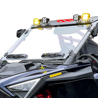 SPIKE Front Vented Windshield Polaris Pro R - Windshield/Windscreen