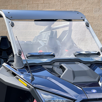 SPIKE Front Vented Windshield Polaris Pro R - Windshield/Windscreen