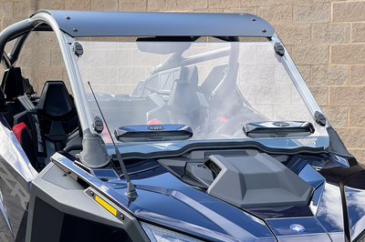 SPIKE Front Vented Windshield Polaris Pro R - Windshield/Windscreen