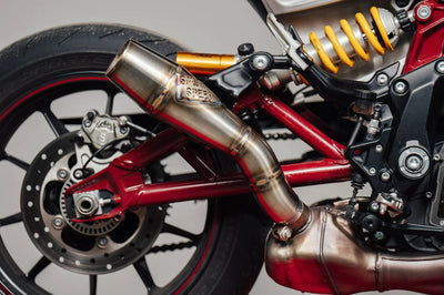 Sawicki Ftr 1200 Slip-on Cannon Brushed Ss - Harddrive Products