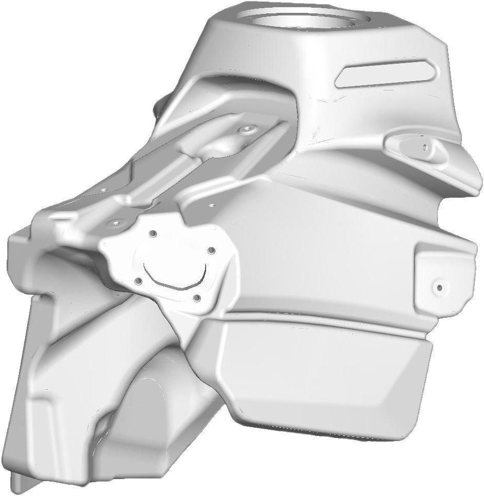 Acerbis Fuel Tank 3.1 Gal Natural - Offroad Collection