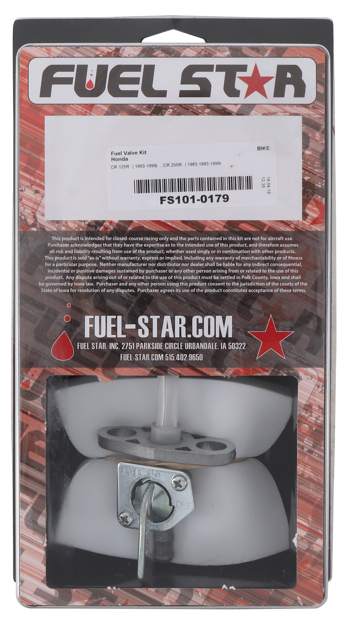 All Balls Fuel Valve - Offroad Collection