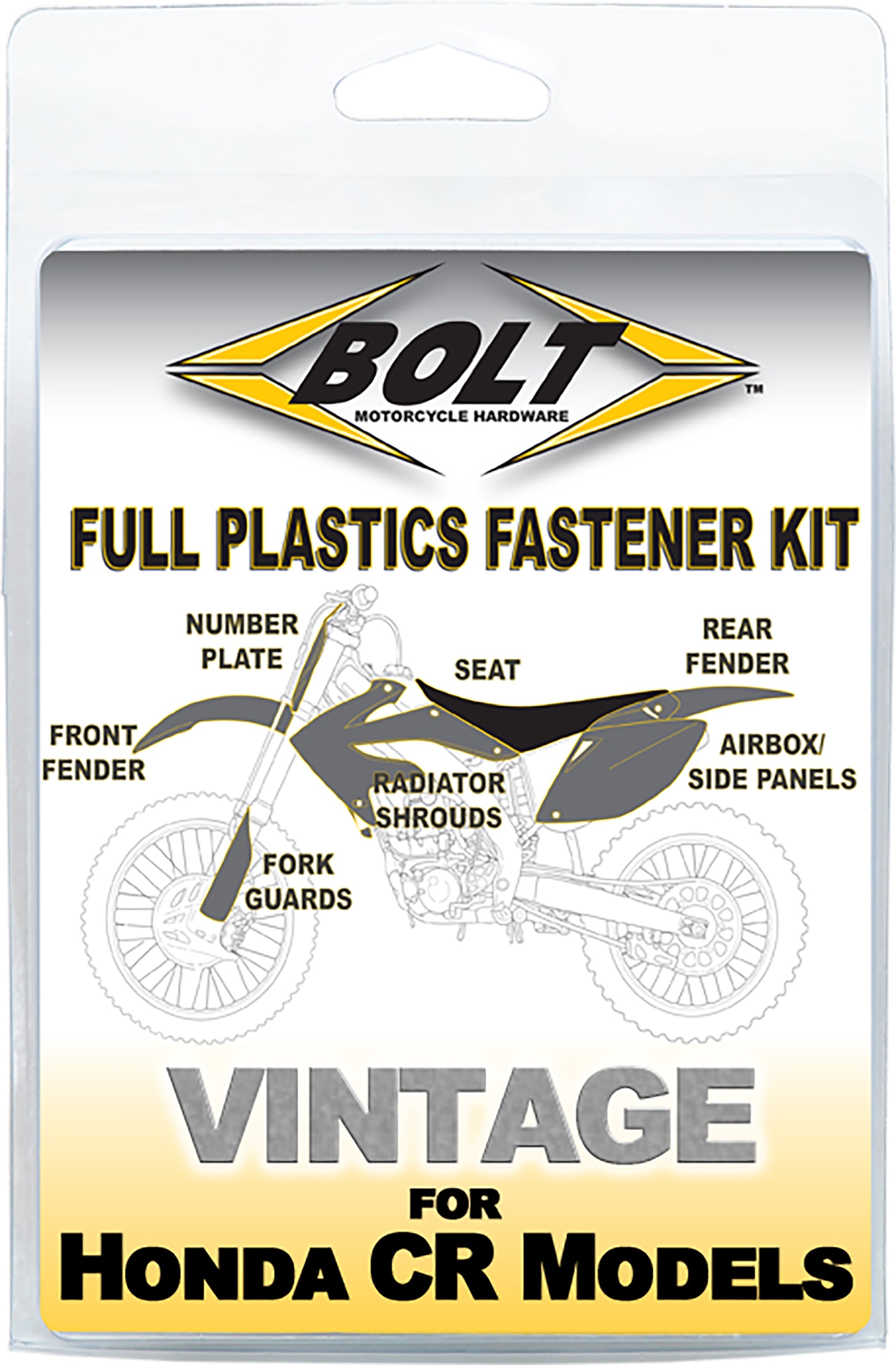 Bolt Full Plastic Fastener Hon - Tires & Wheels