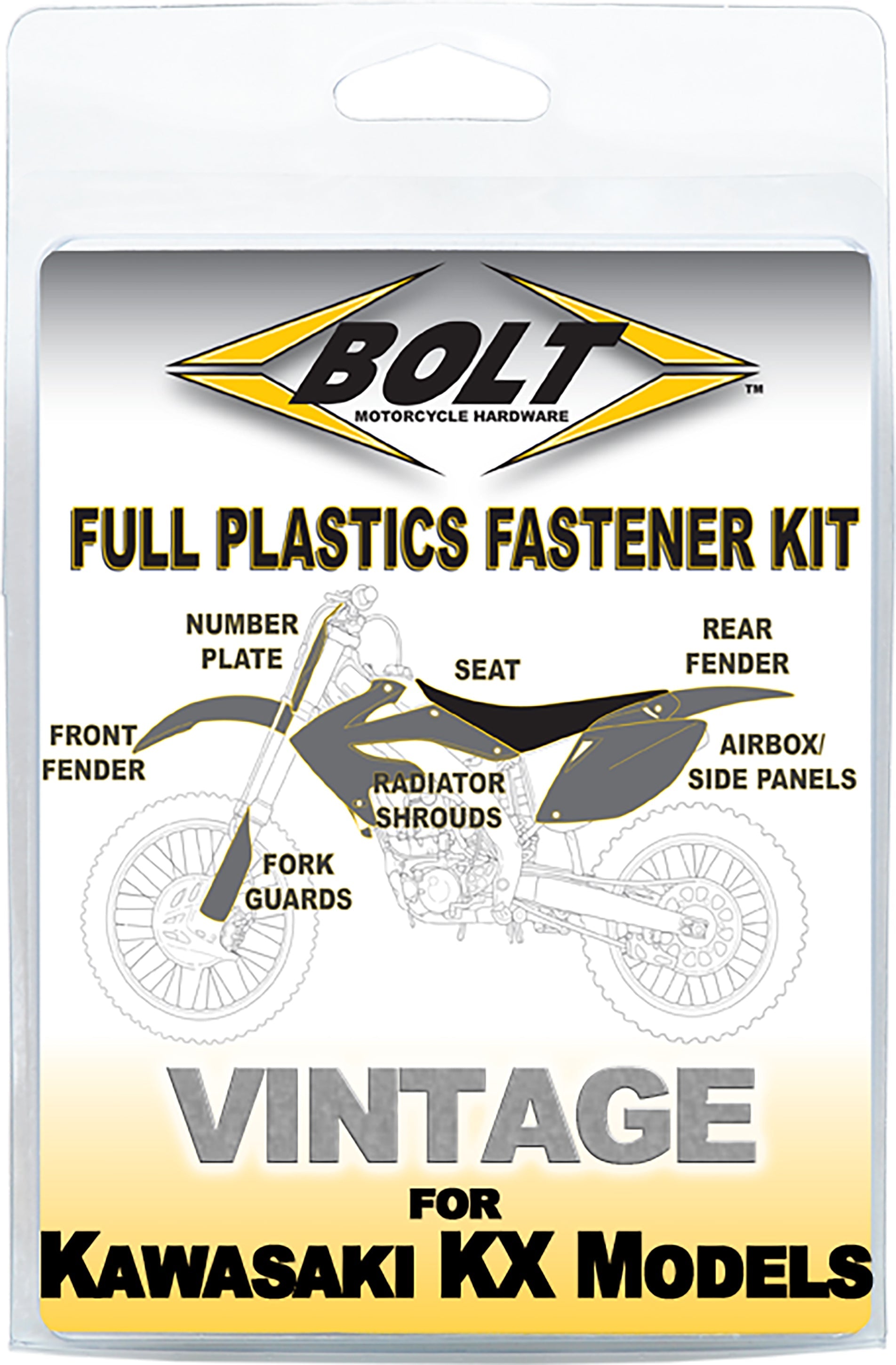 Bolt Full Plastic Fastener Kaw - Tires & Wheels