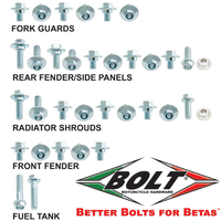 Bolt Full Plastic Fastener Kit Beta Rr/rr-s/rs/xtrainer - Tires & Wheels