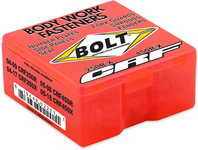 Bolt Full Plastic Fastener Kit Hon - Tires & Wheels