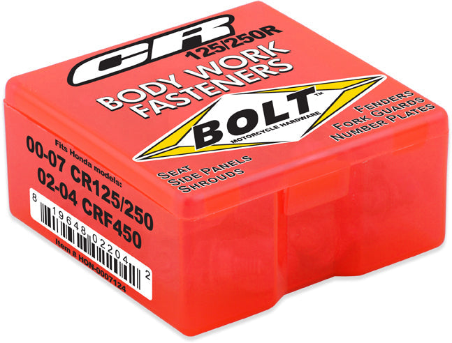 Bolt Full Plastic Fastener Kit Hon - Tires & Wheels