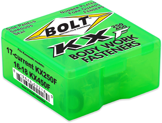Bolt Full Plastic Fastener Kit Kaw - Tires & Wheels