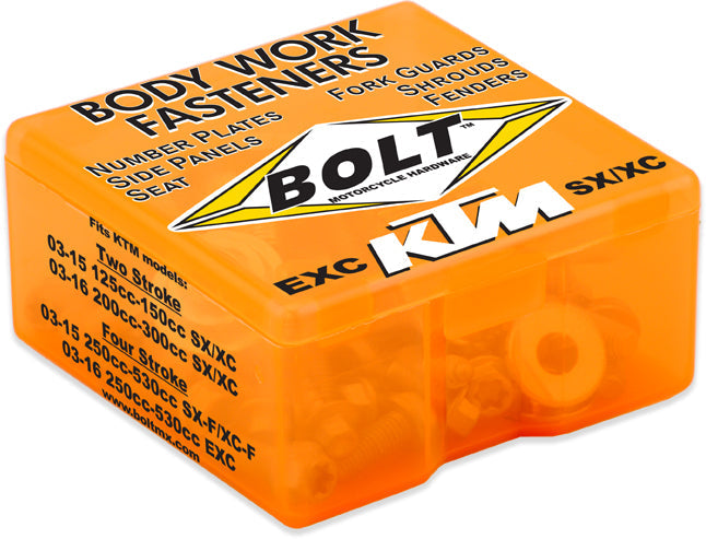 Bolt Full Plastic Fastener Kit Ktm - Tires & Wheels