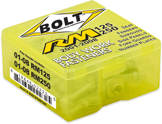 Bolt Full Plastic Fastener Kit Suz - Tires & Wheels