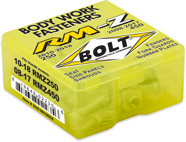 Bolt Full Plastic Fastener Kit Suz - Tires & Wheels