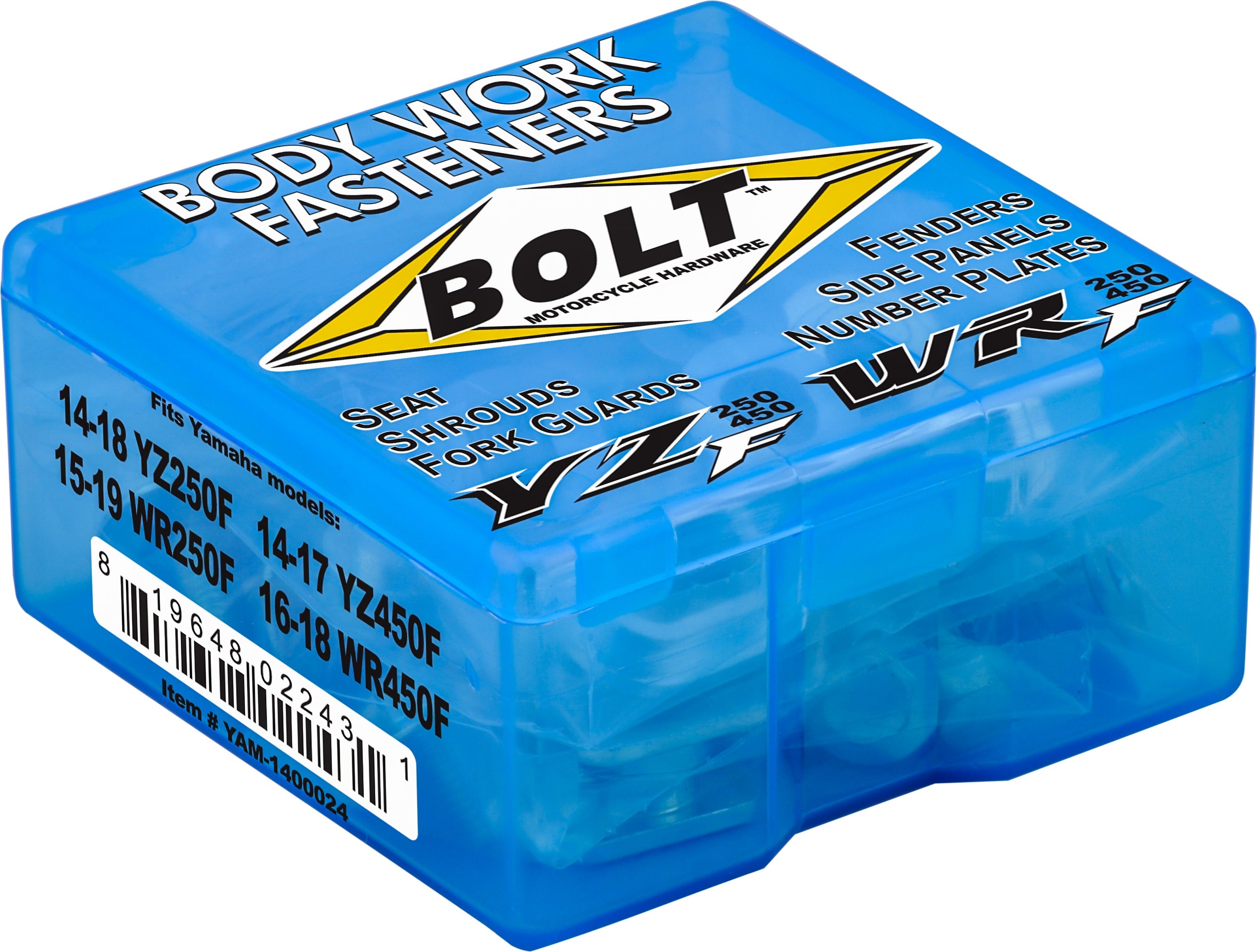 Bolt Full Plastic Fastener Kit Yam - Tires & Wheels