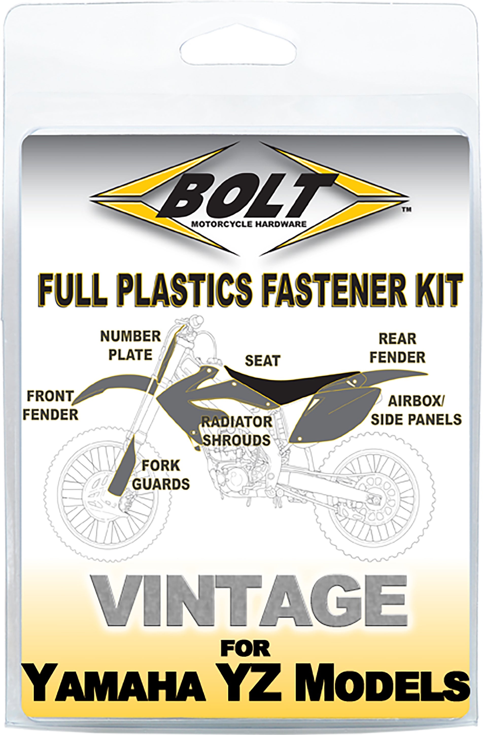 Bolt Full Plastic Fastener Yam - Tires & Wheels