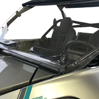 SPIKE Full Vented Windshield Clr Cf Moto - Windshield/Windscreen