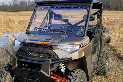 SPIKE Full Windshield Dual Vent Pol Rngr Profit - Windshield/Windscreen