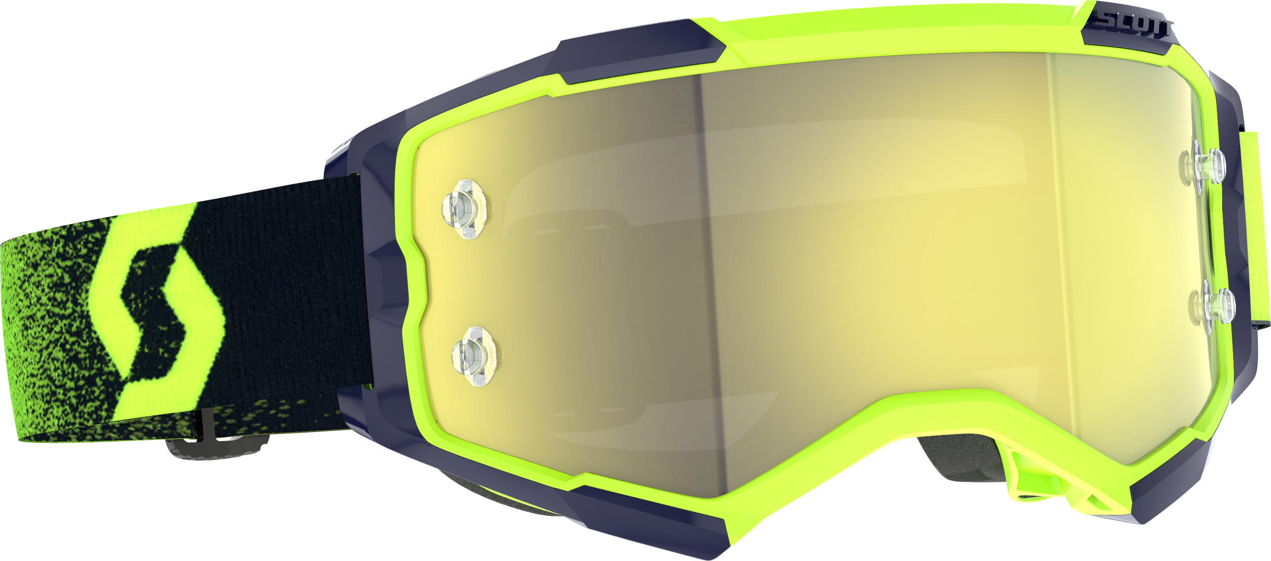 SCOTT Fury Goggle N Grn/N Ylw Chrm Wrks