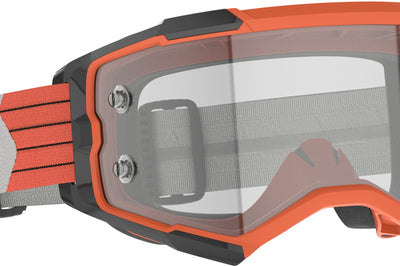 SCOTT Fury Goggle Orange/Grey Clear Works - Eyewear