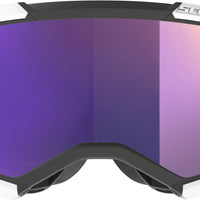 SCOTT Fury Goggle Prem Blk/Wht Prp Chrome Works - Eyewear