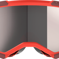 SCOTT Fury Goggle Red Silver Chrome Works