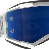 Scott Fury Ls Goggle Lt Grey/neon Ylw Grey Works - Black/Grey - Apparel Collection