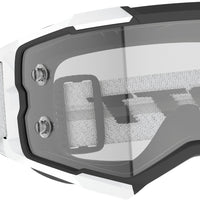 Scott Fury Ls Goggle Lt Grey/neon Ylw Grey Works - Black/Grey - Apparel Collection