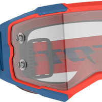 Scott Fury Ls Goggle Lt Grey/neon Ylw Grey Works - Black/Grey - Apparel Collection