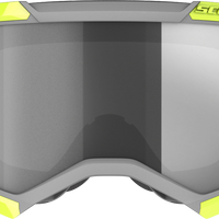Scott Fury Ls Goggle Lt Grey/neon Ylw Grey Works - Black/Grey - Apparel Collection