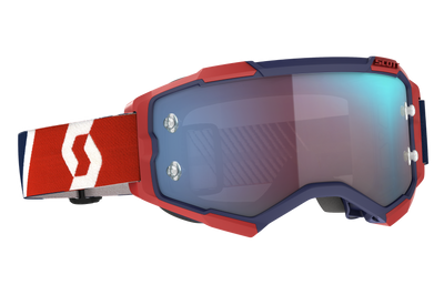 Scott Fury Ls Goggle Lt Grey/neon Ylw Grey Works - Apparel Collection