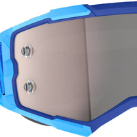 Scott Fury Ls Goggle Lt Grey/neon Ylw Grey Works - Black/Grey - Apparel Collection