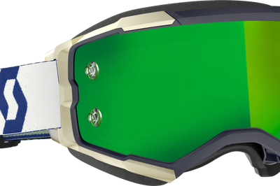 Scott Fury Ls Goggle Lt Grey/neon Ylw Grey Works - Apparel Collection