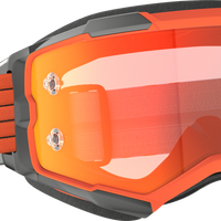 Scott Fury Ls Goggle Lt Grey/neon Ylw Grey Works - Black/Grey - Apparel Collection