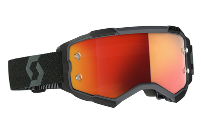 Scott Fury Ls Goggle Lt Grey/neon Ylw Grey Works - Black - Apparel Collection