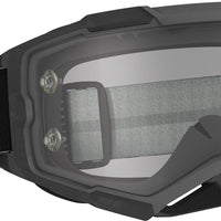 Scott Fury Ls Goggle Lt Grey/neon Ylw Grey Works - Black/Grey - Apparel Collection